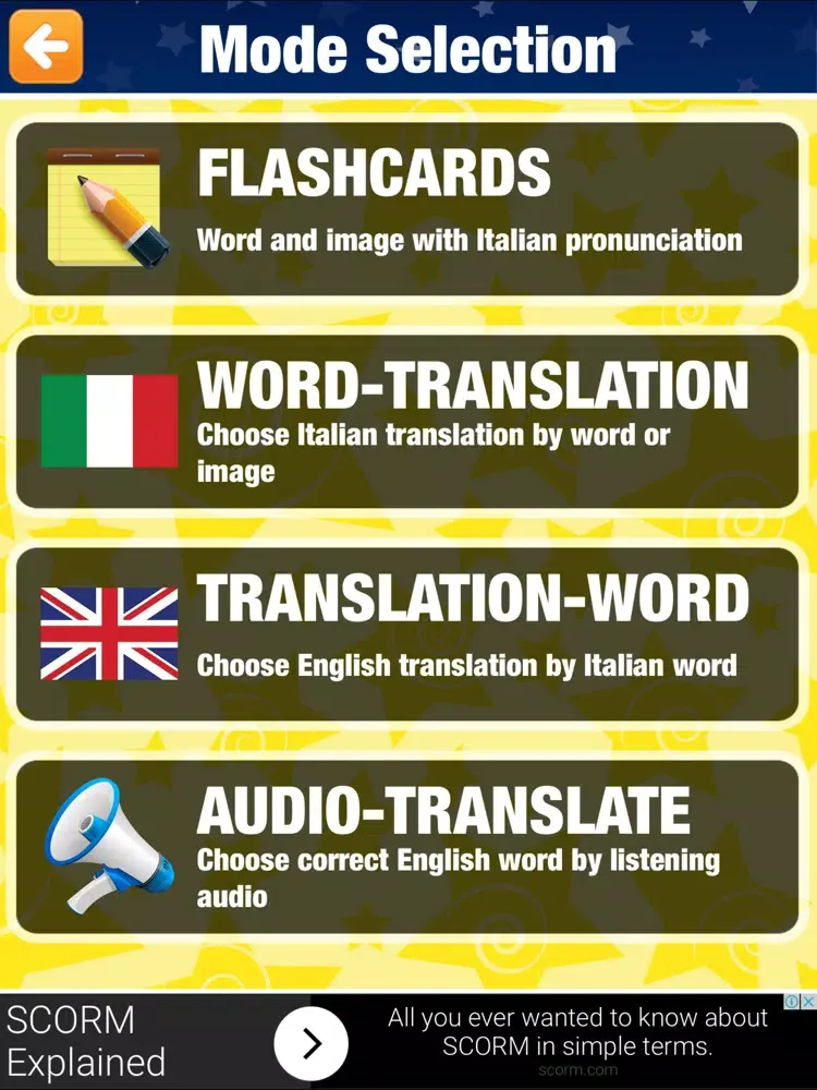Capturas de pantalla de Learn Italian Fast & Easy iPad 