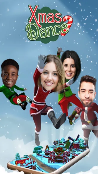 Xmas Dance – 3D Yourself سکرین شاٹس