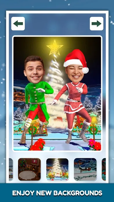 Xmas Dance – 3D Yourself سکرین شاٹس