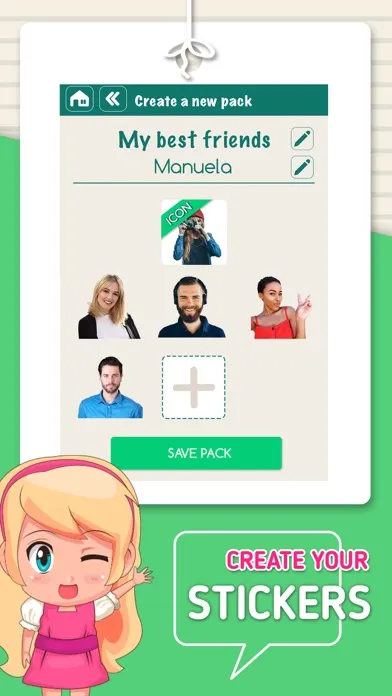 Pack Studio – Sticker Maker سکرین شاٹس