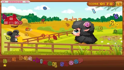 Baa Baa Black Sheep – Nursery rhyme and educational puzzle game for little kids スクリーンショット