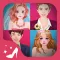 Bride and Groom - Fun wedding dress up and make up game with brides and grooms for kids