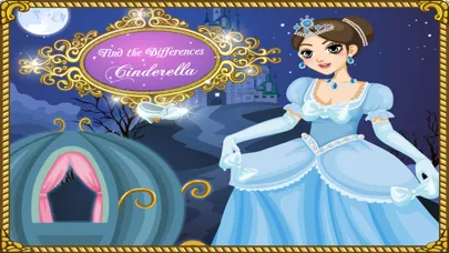 Cinderella Find the Differences - Fairy tale puzzle game for kids who love princess Cinderella Screenshots