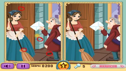 Cinderella Find the Differences - Fairy tale puzzle game for kids who love princess Cinderella Screenshots
