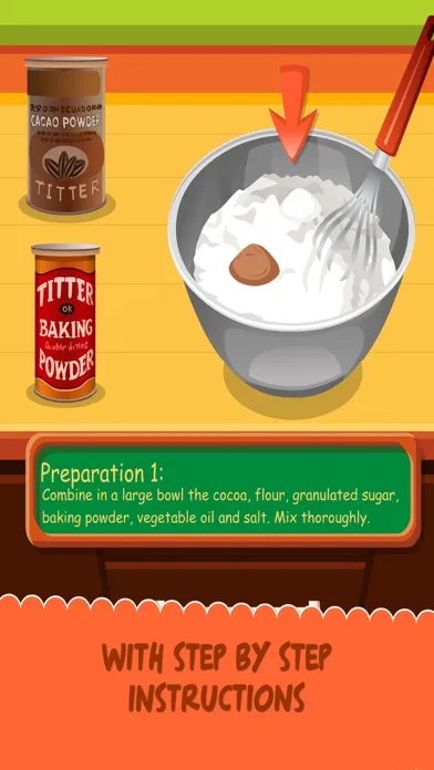 Capturas de tela do Tessa’s Cup Cakes - learn how to bake cupcakes