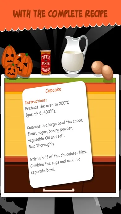 Capturas de tela do Tessa’s Cup Cakes - learn how to bake cupcakes