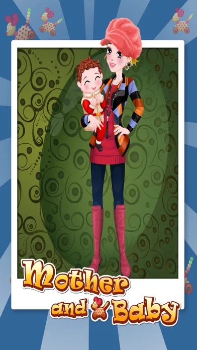 Mother and Baby – Dress up this newborn baby 스크린샷
