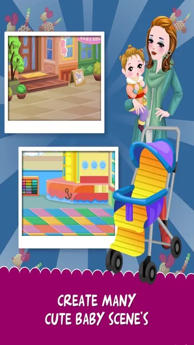 Mother and Baby – Dress up this newborn baby 스크린샷