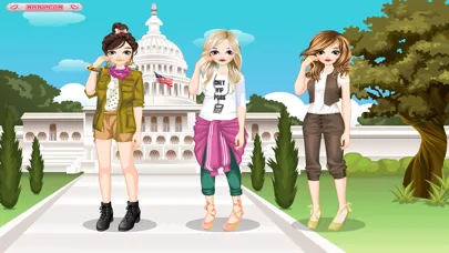 Capturas de pantalla de American Girls - Dress up and make up game for kids who love fashion games