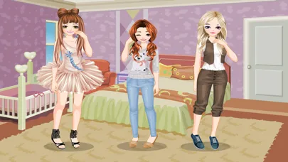 American Girls 2 - Dress up and make up game for kids who love fashion games スクリーンショット