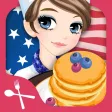 American Pancakes - learn how to make delicious pancakes with this cooking game!