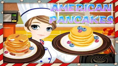 American Pancakes - learn how to make delicious pancakes with this cooking game! Ekran Görüntüleri