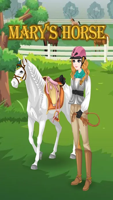 Mary's Horse Dress up - Dress up  and make up game for people who love horse games स्क्रीनशॉट