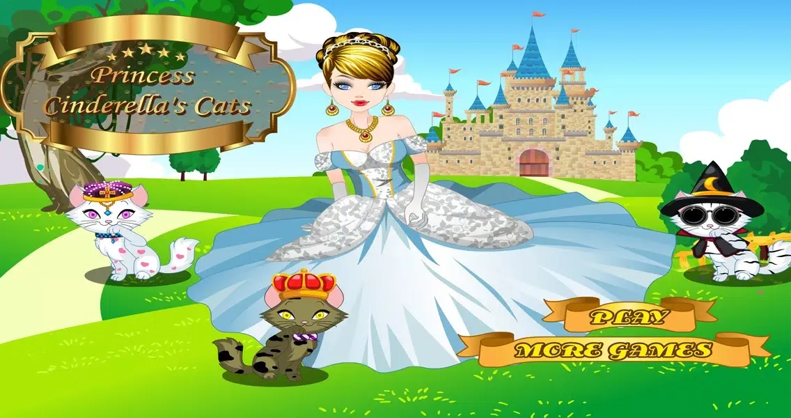 Cinderella's Cat - Girl Games Screenshots