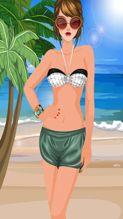 Hot Summer Fashion – play this fashion model game for girls who like to  play dressup and makeup games in summer Screenshots