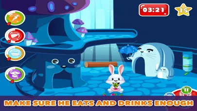 Screenshot di My Sweet Bunny - Your own little bunny to play with and take care of!