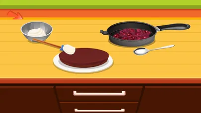 ภาพหน้าจอของ Tessa’s Schwarzwälder Kirschtorte – learn how to bake your Schwarzwälder Kirschtorte in this cooking game for kids