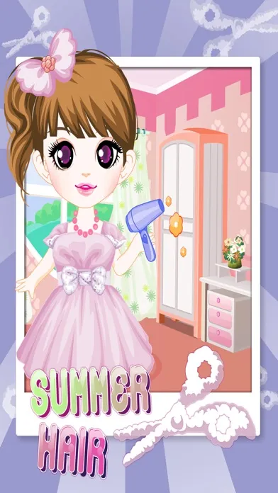 Summer Hair – Hairdresser game for girls Screenshots