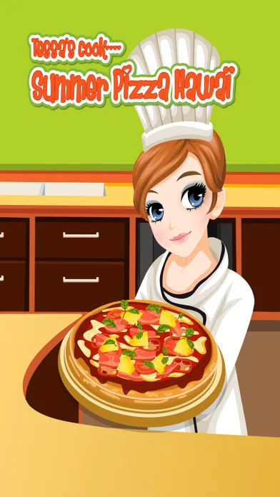 Tangkapan layar Tessa’s Pizza – learn how to bake your pizza in this cooking game for kids