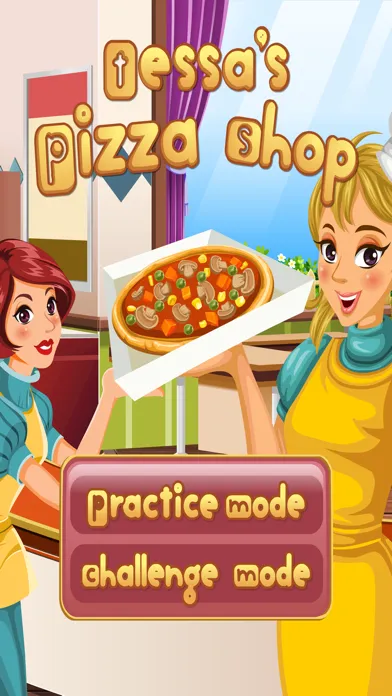 Zrzuty ekranu Tessa’s Pizza Shop – In this shop game your customers come to order their pizzas