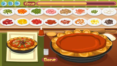 Zrzuty ekranu Tessa’s Pizza Shop – In this shop game your customers come to order their pizzas