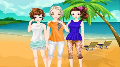 T-shirt Girls - Dress up and make up game for kids who love fashion t-shirts Screenshots