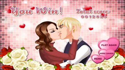 Valentine Kissing – Kissing Game for girls in love at Valentine day Screenshots