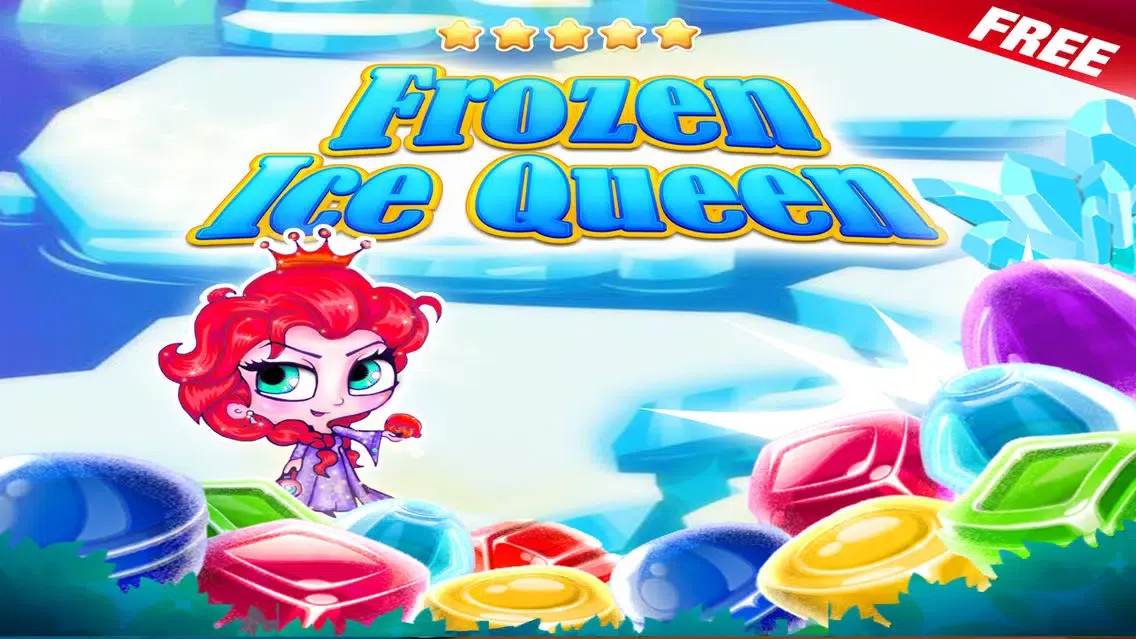 ``` Frozen Ice Queen Match-3``` - fun candy puzzle game for jewel mania'cs free Screenshots