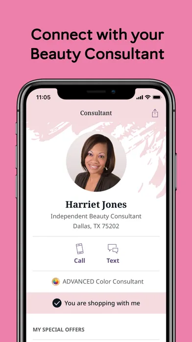 Ảnh chụp màn hình của Mary Kay® App