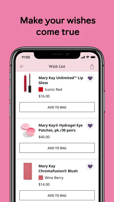 Ảnh chụp màn hình của Mary Kay® App