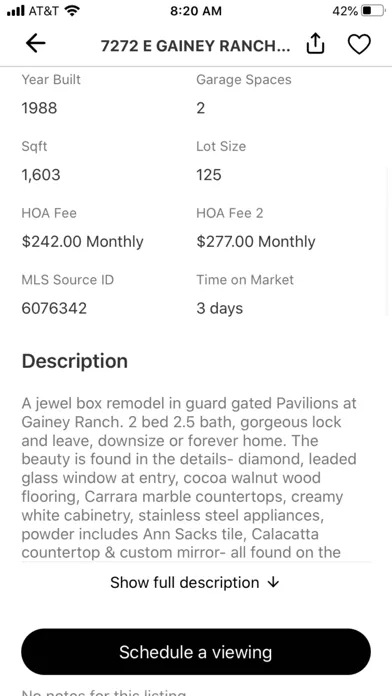Capturas de tela do Mary King Realtor