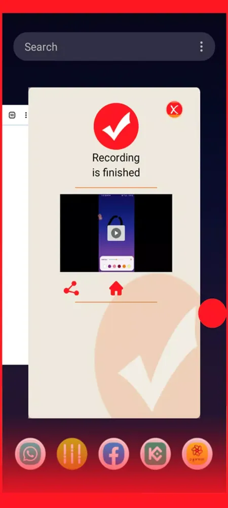 Video screen recorder MP4 Screenshots