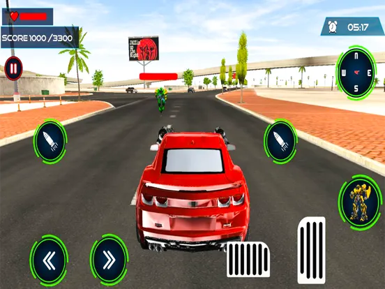 Capturas de tela do Animal Robot Car Transform iPad 
