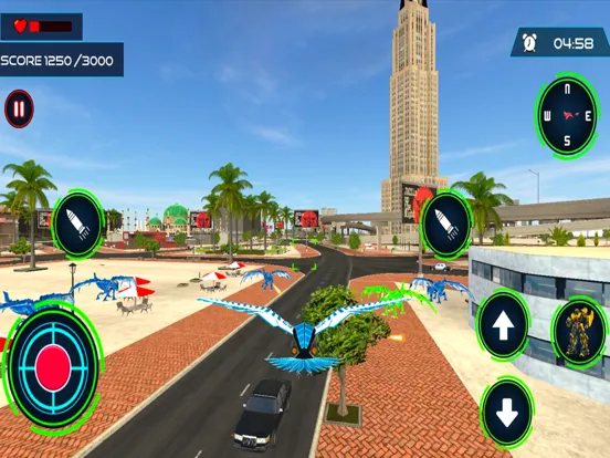 Capturas de tela do Animal Robot Car Transform iPad 
