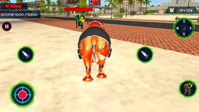 Capturas de tela do Animal Robot Car Transform