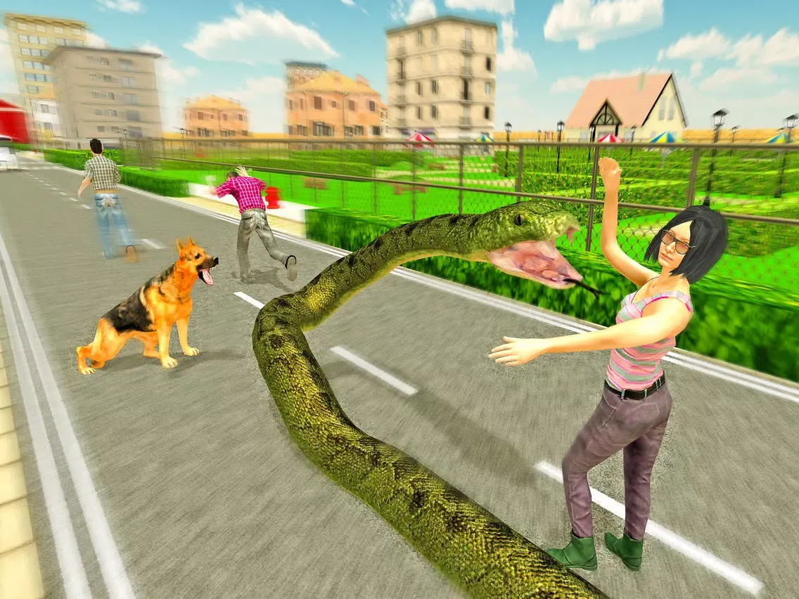 Angry Anaconda Attack. io iPad  Screenshots