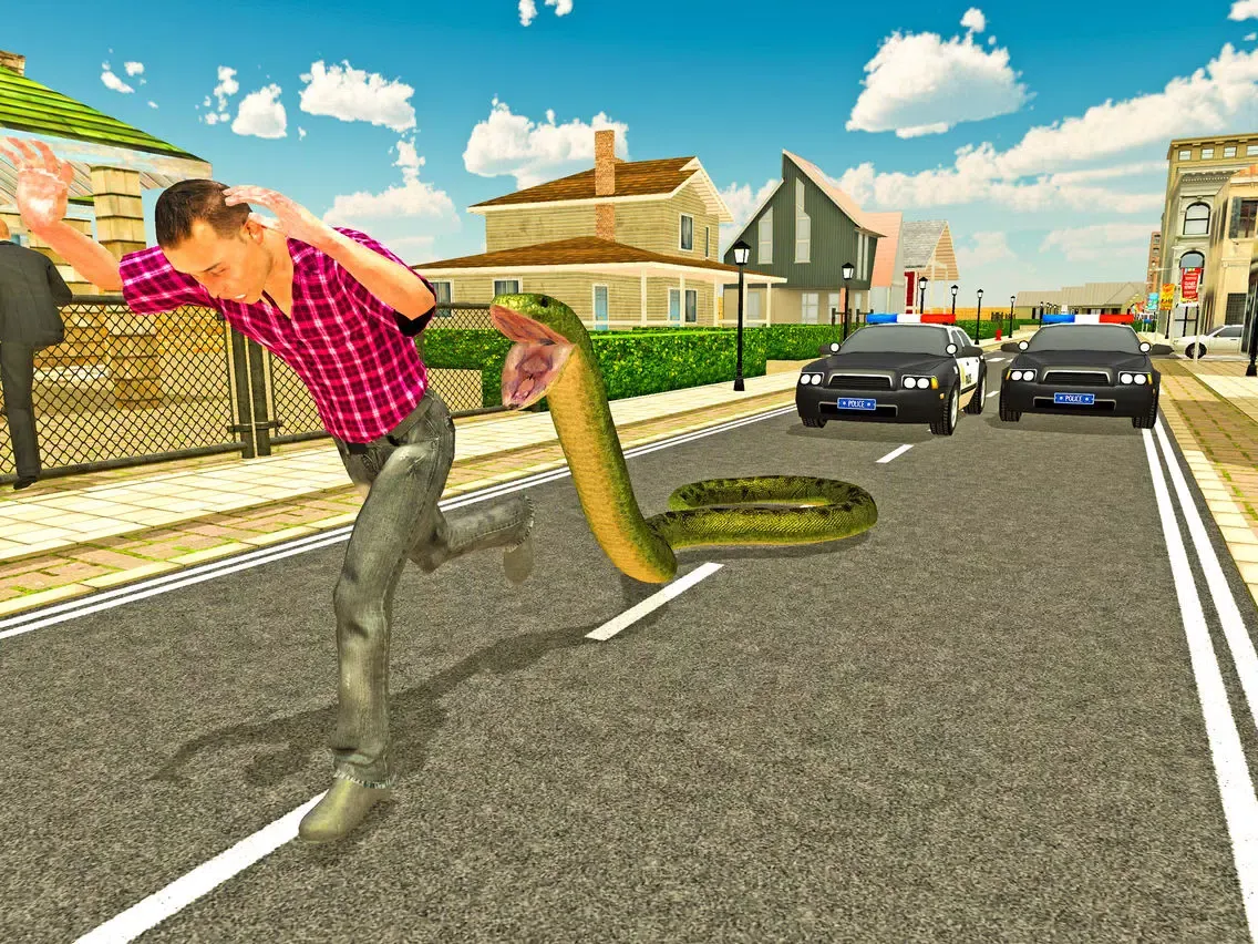 Angry Anaconda Attack. io iPad  Screenshots