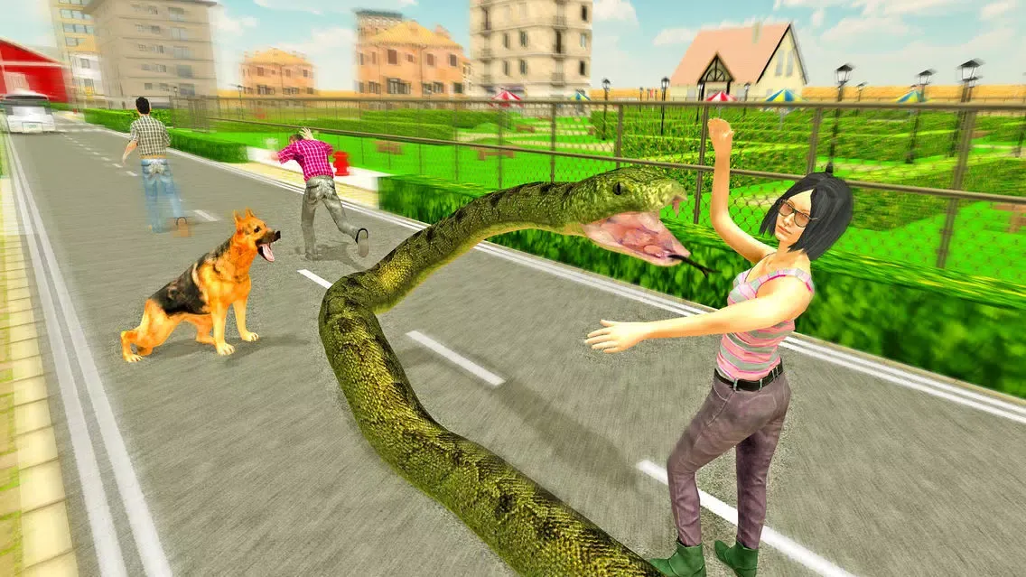 Angry Anaconda Attack. io Screenshots