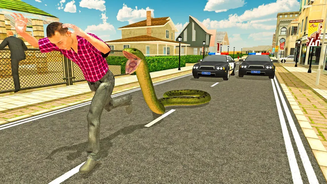 Angry Anaconda Attack. io Screenshots