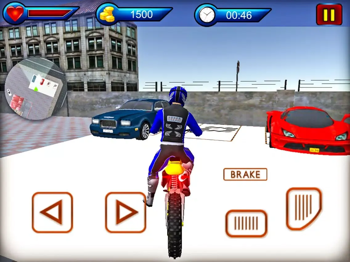 Bike Parking Highway Stunts iPad 应用截图