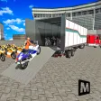 Bike Transporter Big Trailer Truck Duty