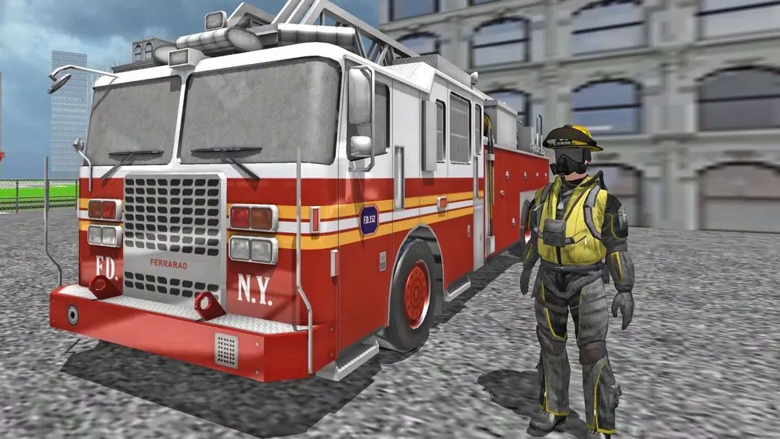 Fire Fighter Emergency Truck Simulator 3D Screenshots
