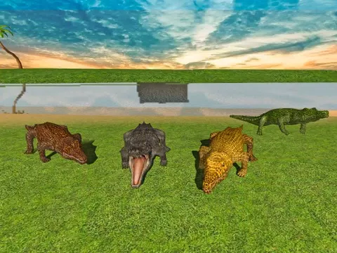 Crocodile Simulator 2016 iPad 应用截图