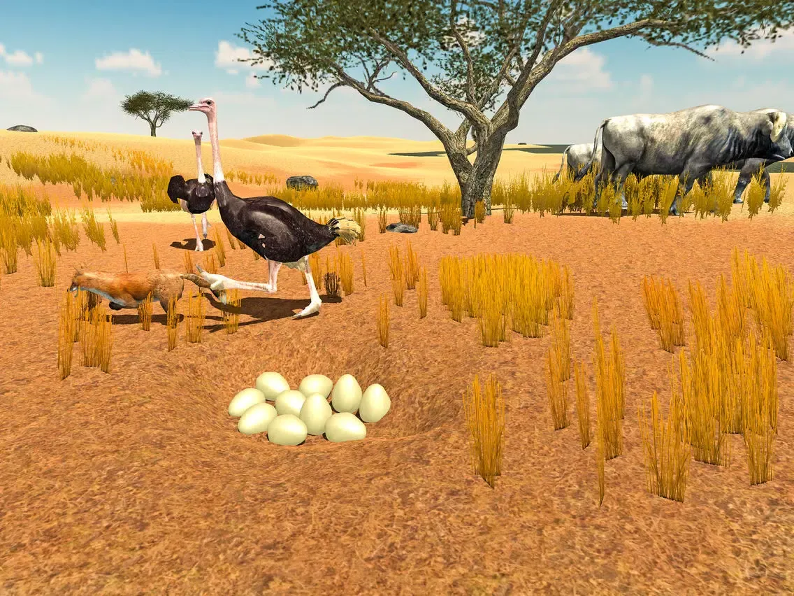 Furious Ostrich Simulator iPad 應用截圖