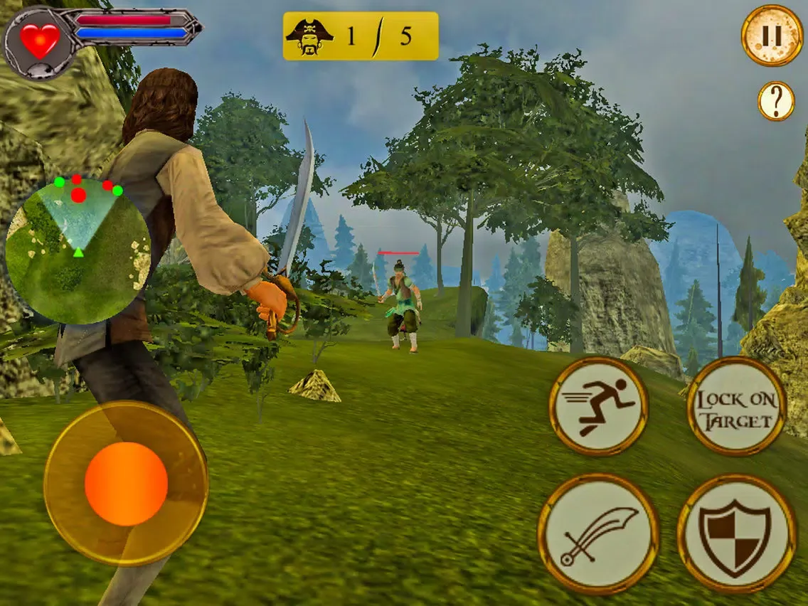 Tangkapan layar Pirates of Island: Pirate Age Battle iPad 