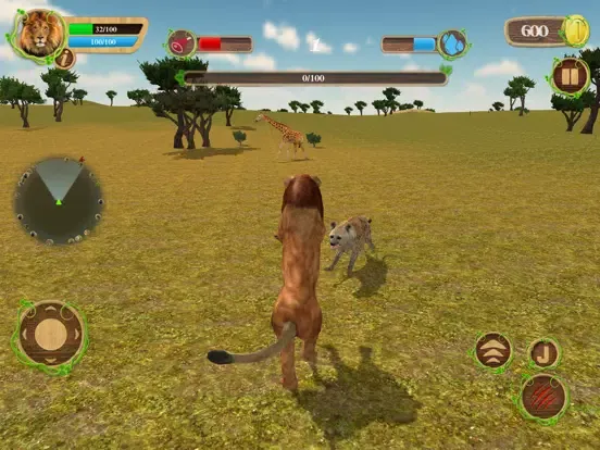 Wild Lion Family Simulator iPad  স্ক্রিনশট