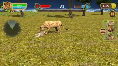 Wild Lion Family Simulator স্ক্রিনশট