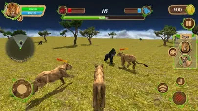 Wild Lion Family Simulator স্ক্রিনশট