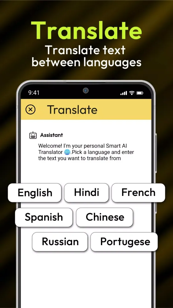 ภาพหน้าจอของ Chatbot AI & Smart Assistant°