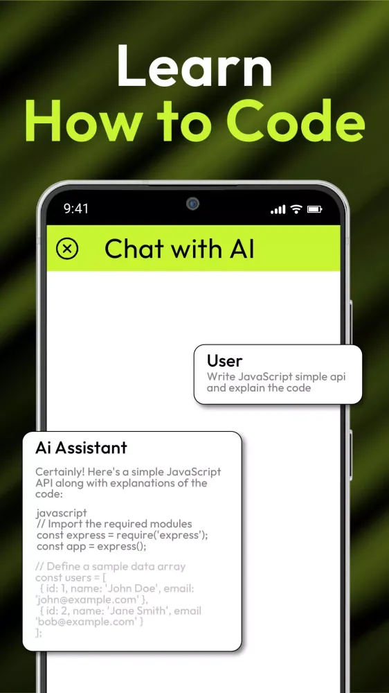 ภาพหน้าจอของ Chatbot AI & Smart Assistant°